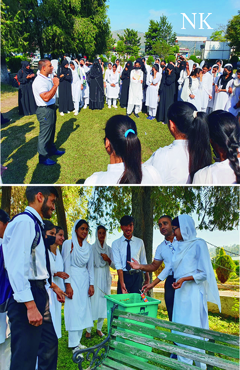 Government P G College Rajouri  organized cleanliness drive within the college campus.