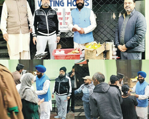 Public Welfare Front organized Tea Langar in the District Hospital