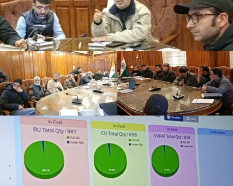 First Phase of EVMs Randomization conducted at Bandipora