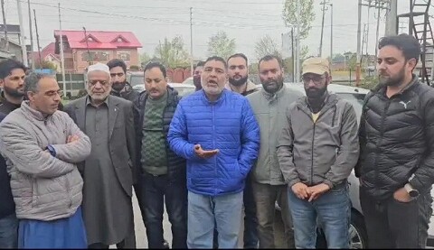 Unit Holders of Tulbal Industrial Estate Hold Protest Over Possession of Allotted Land