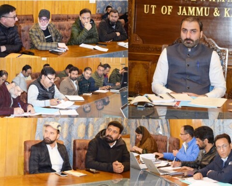 DEO Pulwama reviews readiness for Lok Sabha Elections-2024, underscores district admin’s commitment for conducting smooth, fair & transparent elections.