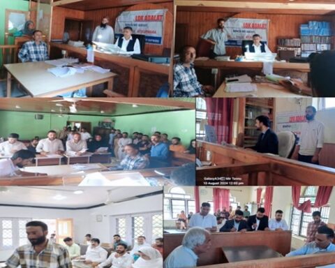 DLSA Kupwara holds Special Lok Adalat
