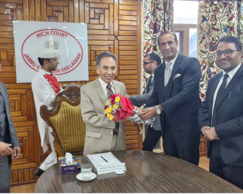Judicial Officers felicitate Justice Tashi Rabstan on His Elevation as Chief Justice