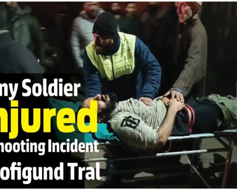 Army Soldier Injured in Shooting Incident in Sofigund Tral