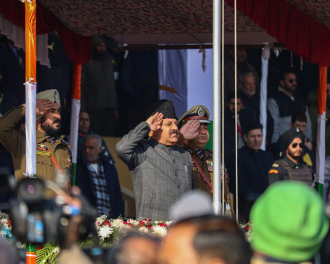CM Omar Abdullah's first press conference in Srinagar