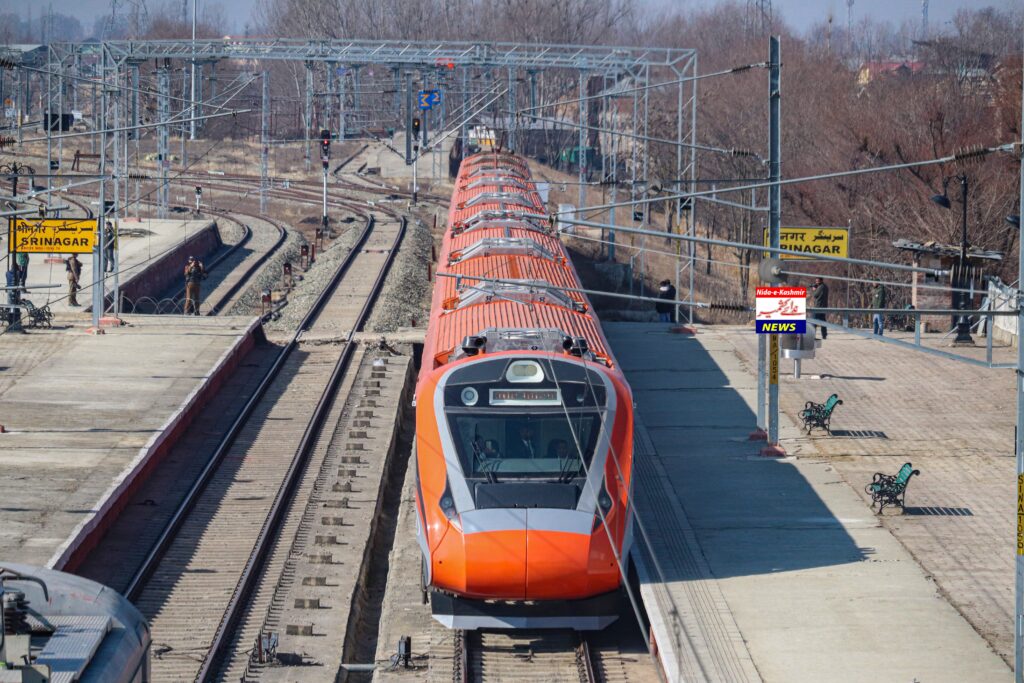 Indian Railways Begins Trial Run Of Vande Bharat Express Train From Katra To Kashmir Valley