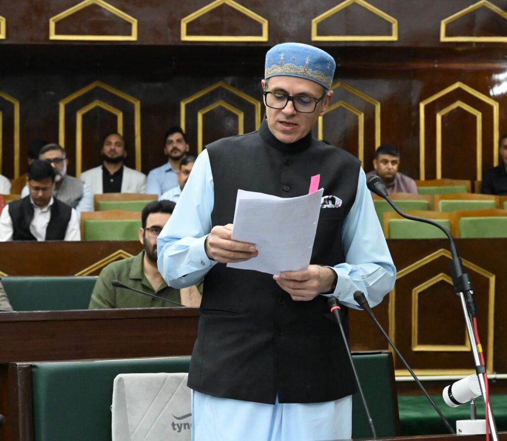 J&K Land Revenue Act-1996 prevents use of agricultural land for non- agricultural purposes: CM Omar Abdullah