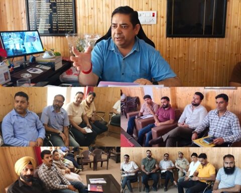 Sub-District Level NCORD Committee Meeting held at Bhaderwah to Curb Drug Abuse