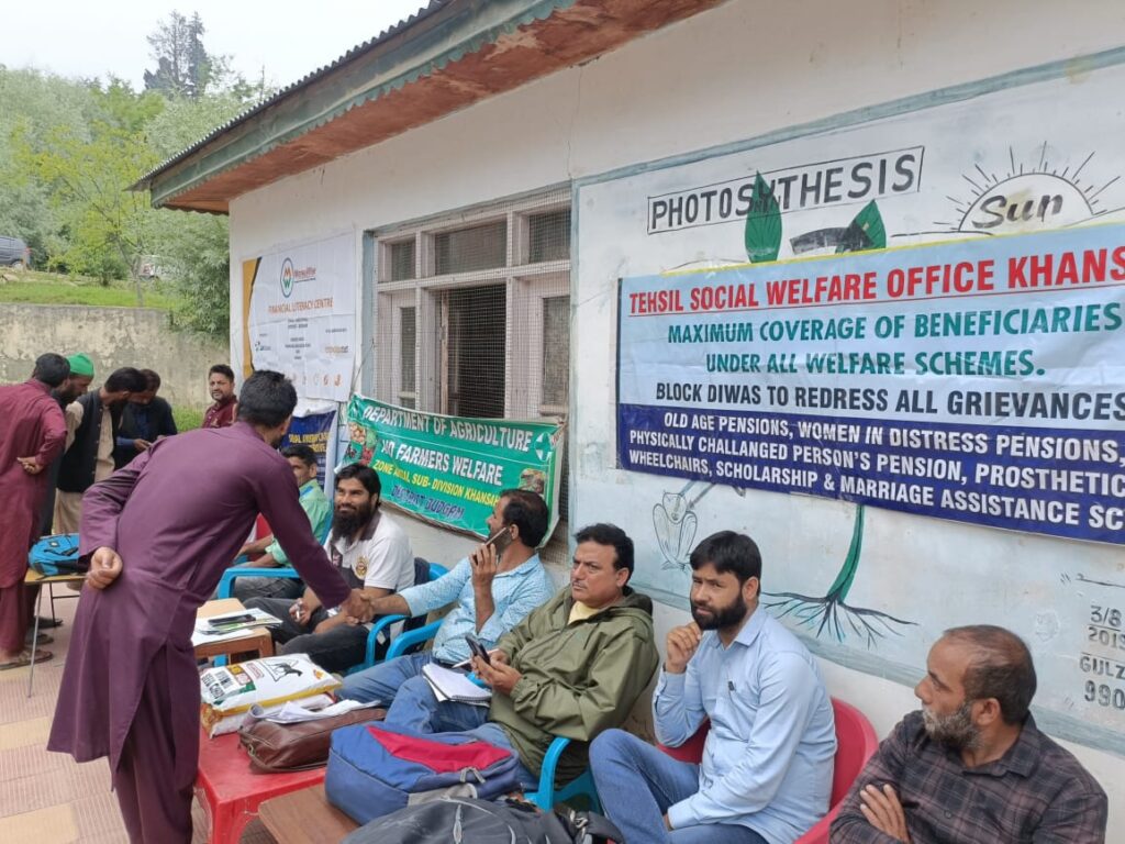 Mega awareness prog. held at Tribal Village Ringzabal of block Sukhnag in Budgam.