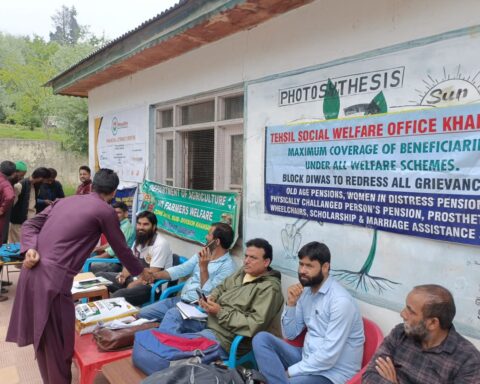 Mega awareness prog. held at Tribal Village Ringzabal of block Sukhnag in Budgam.