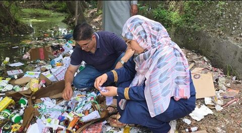 Huge Stock of Medicines Worth Lakhs Found Dumped in Forest Canal at Gundrehman Ganderbal, Authorities Begin Investigation