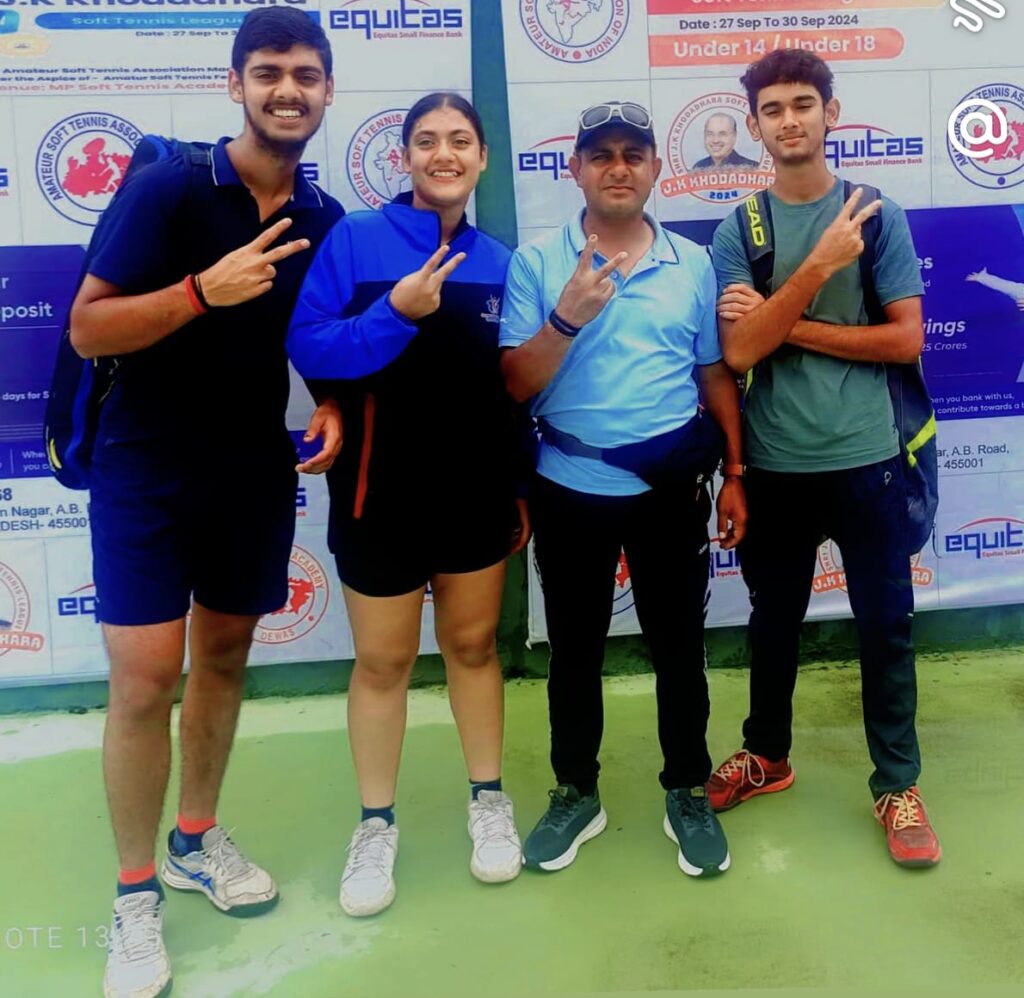 Star players of Khelo India Center to represent J&K in Soft Tennis Junior Nationals