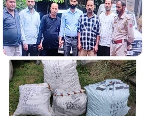 ANTF Kashmir Seizes Large Quantity of Poppy Straw in Beerwah, Budgam