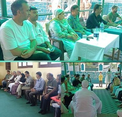 Chairperson DDC Ganderbal visits shrines to review Urs arrangements