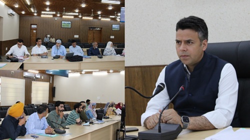 DC Budgam chairs DLTFC meeting on Climate Change & Health