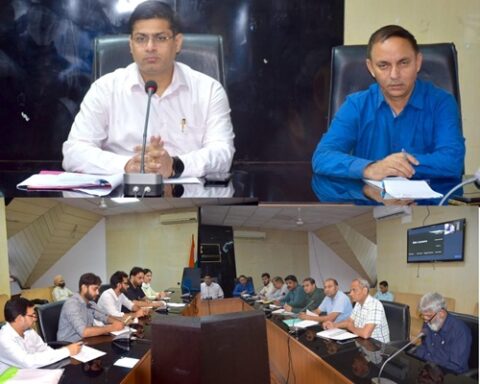 DC Poonch reviews progress of Sanitation Projects