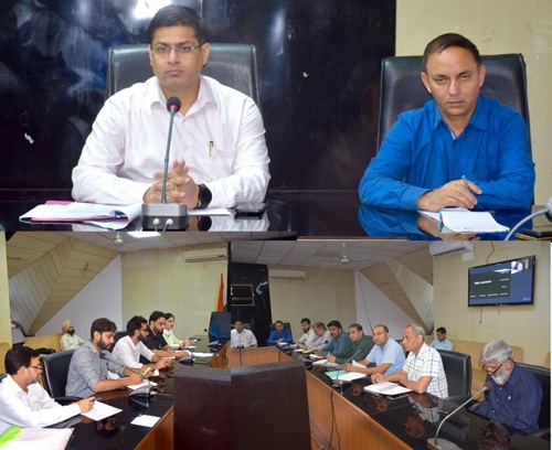 DC Poonch reviews progress of Sanitation Projects