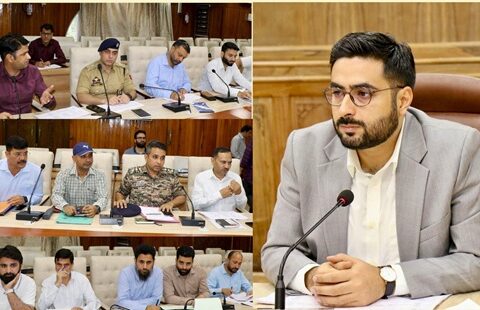 DC Srinagar chairs DLSCC meeting