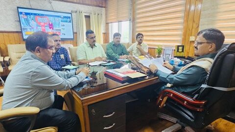 Javed Rana reviews water supply management, infra development in Jammu