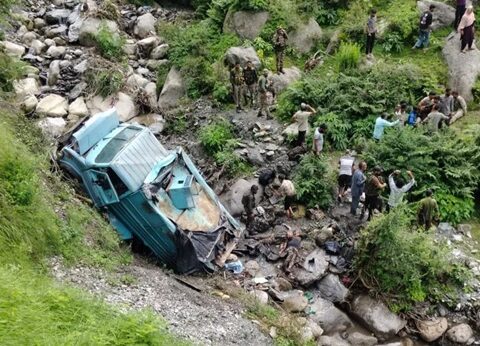 Three CRPF Personnel Die, 15 Injured as Vehicle Falls Into Nallah in Udhampur
