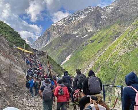 Arrangements for Maha Dynashwar (Chota Amarnath) Yatra 2025 reviewed at Bandipora