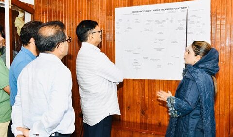 Rana reviews upgradation works at Nishat, Alusteng Water Filtration Plants