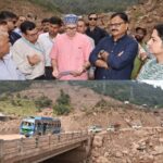 CM Omar Abdullah visits Udhampur to oversee restoration of NH-44 at Thard